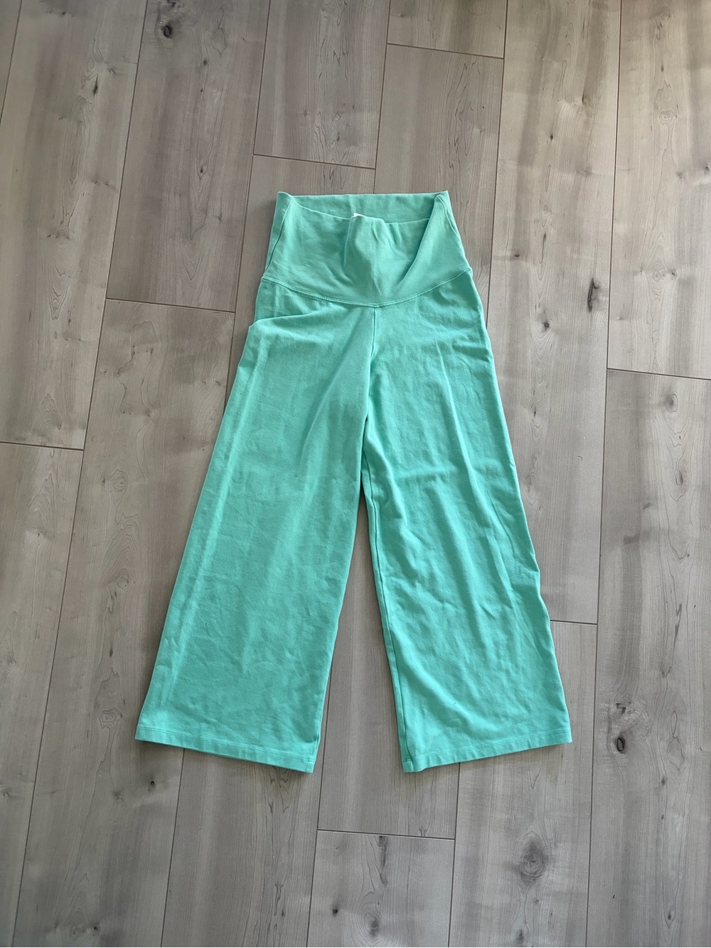Brandy Melville Teal Priscilla Capris BNWT
